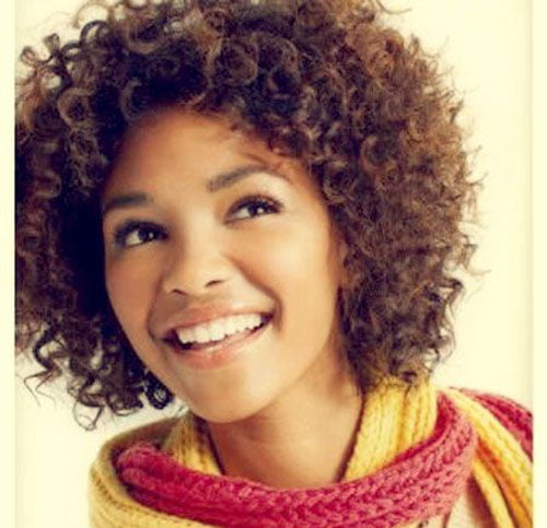 Natural Short Curly Hair Styles for Black Women