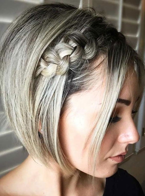 Side Braided Styles for Short Hair