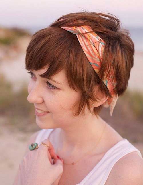 Long Pixie Hairstyles with Bangs