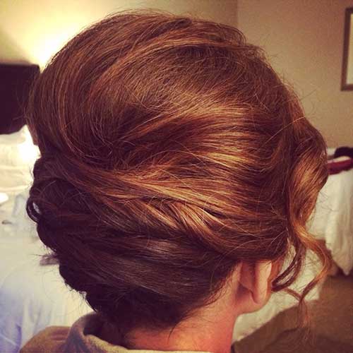 Chic Wedding Guest Updos for Short Hair