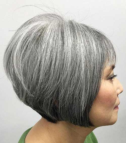 Short Bob Haircuts for Over 50