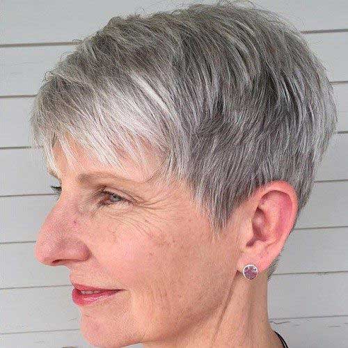 Short Cropped Haircuts for Over 50