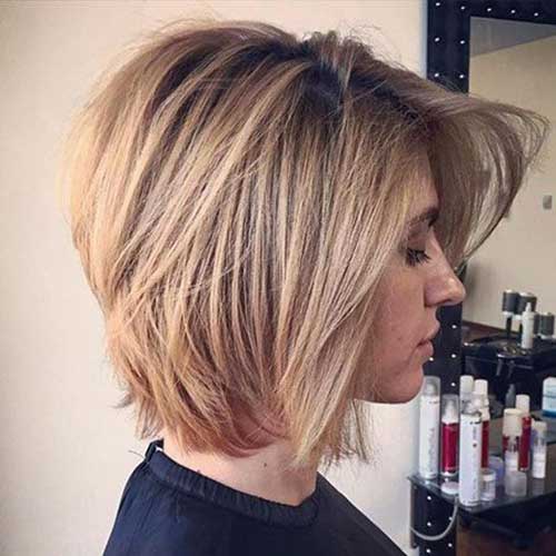 Hairstyles for Short Layered Hair-24