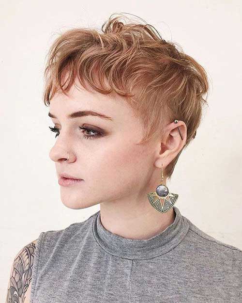 Short Curly Pixie Hairstyles