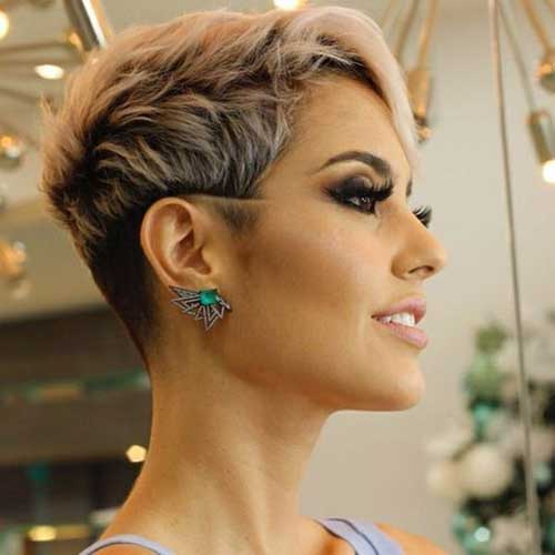 Short Wavy Pixie Hairstyles