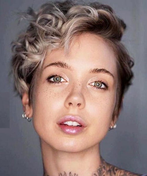 Wavy Short Pixie Haircuts