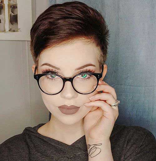 Pixie Styles for Women with Glasses