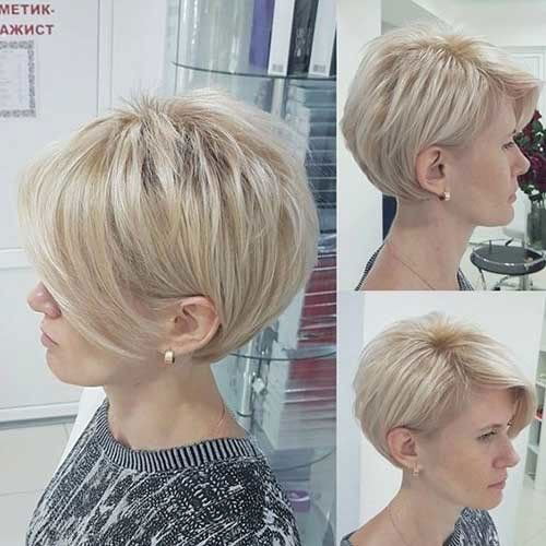 Cute Blonde Pixie Haircuts