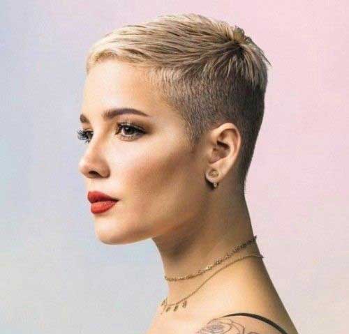 Halsey Short Straight Cuts