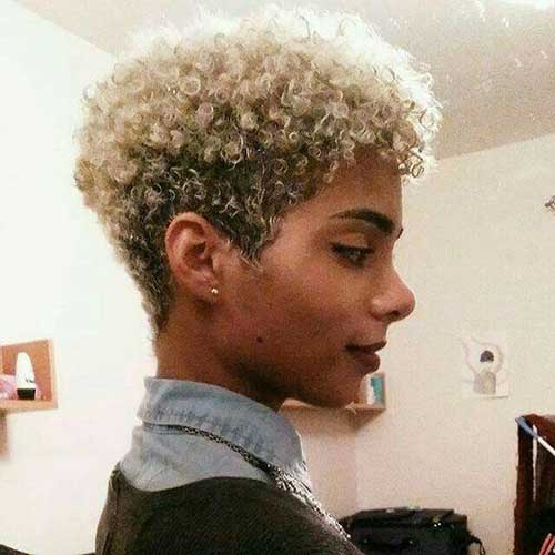 Short Tapered Haircuts for Black Ladies