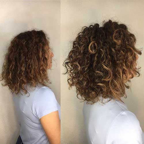 Short Haircuts for Curly Hair Women