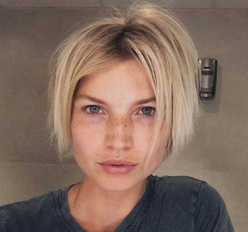 Short Straight Messy Hairstyles 2020