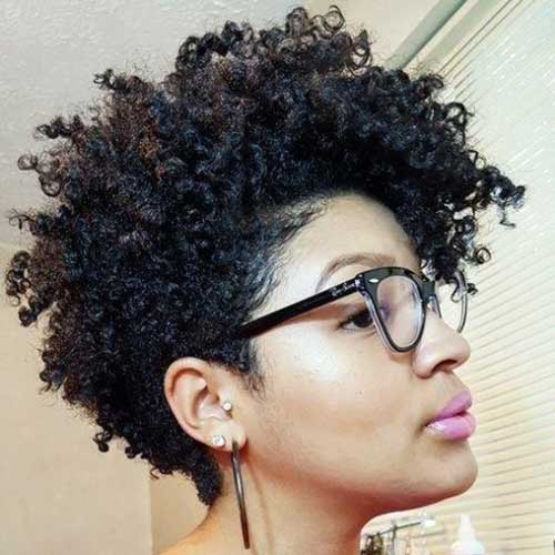 Black Short Curly Hairstyles 2020