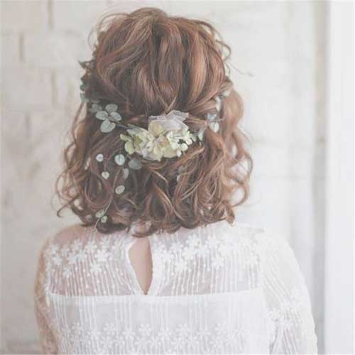 Short Bridal Beach Hairstyles