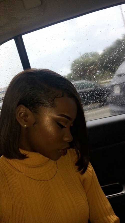 Short Dark Hairstyles for Black Women 2020