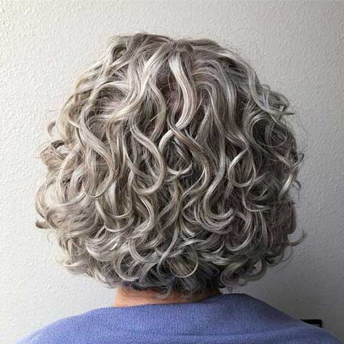 Short Haircuts for Frizzy Hair for Over 50 Women