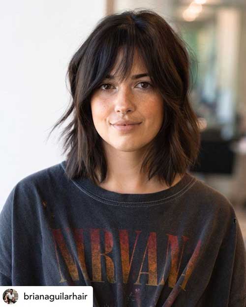 Short Haircuts for Frizzy Shoulder Length Hair