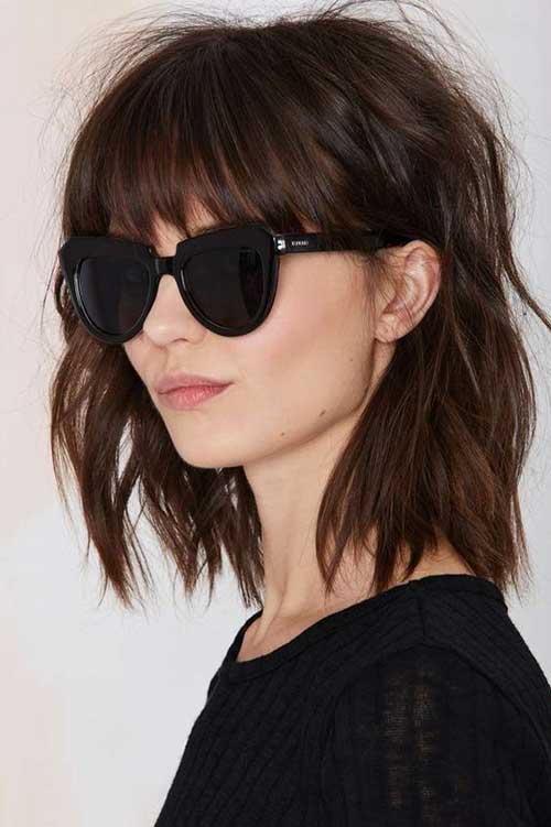 Short Haircuts for Wavy Frizzy Hair