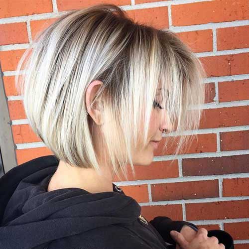 Short Stacked Styles for Fine Hair-11