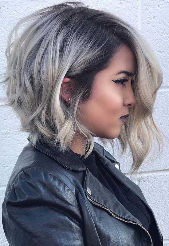 Cute Short Round Face Hairstyles-13