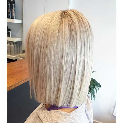 Shoulder Length Short Straight Haircuts Women-16