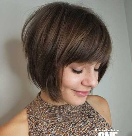 Bob Haircuts with Bangs for Thick Hair